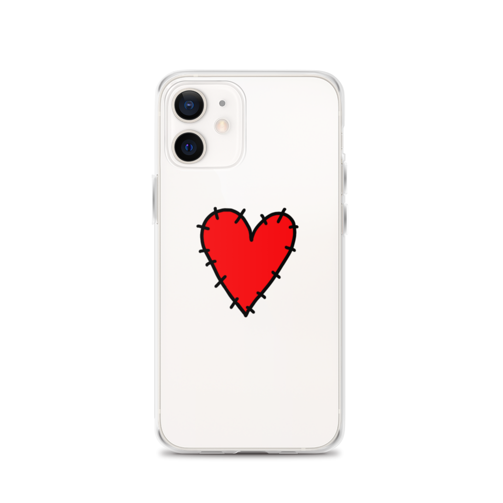 STITCHED HEART PHONE CASE – Broken Clouds STITCHED HEART PHONE CASE – Broken Clouds