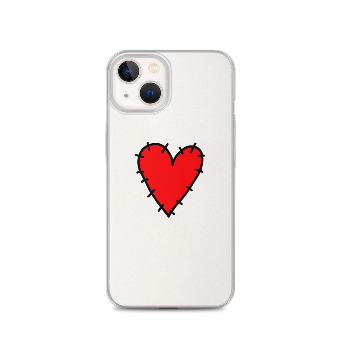 STITCHED HEART PHONE CASE – Broken Clouds STITCHED HEART PHONE CASE – Broken Clouds
